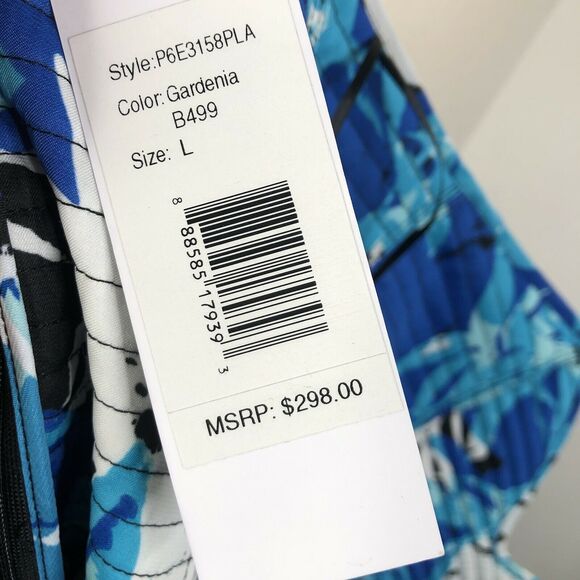 NEW PARKER Holly Gardenia Strapless Floral Lace Combo Dress Size L NWT $298 - Picture 10 of 11